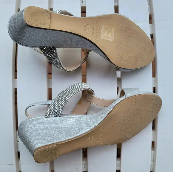 Paradox London Pink Women's Jacey Wedge Sandal - Picture 7 of 8